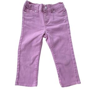 Levi's Baby Girls Pull-On Skinny Jeans (Pink) 24 Months Toddler Pink Denim